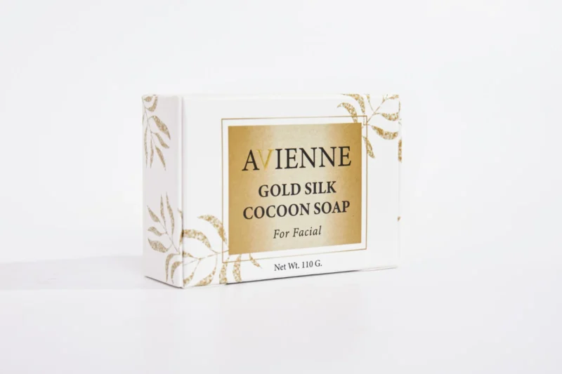 3 pcs Avienne Gold Silk Cocoon Soap