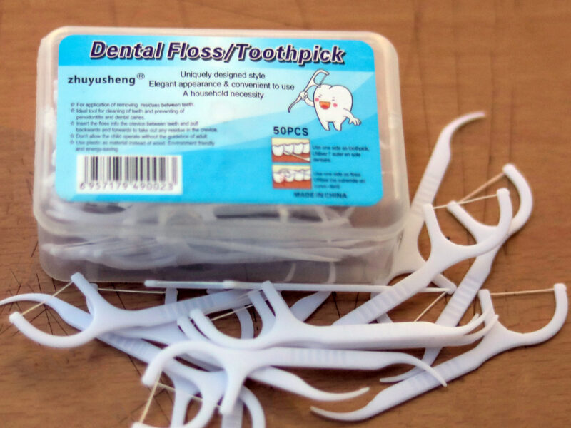 Dental Floss Toothpicks